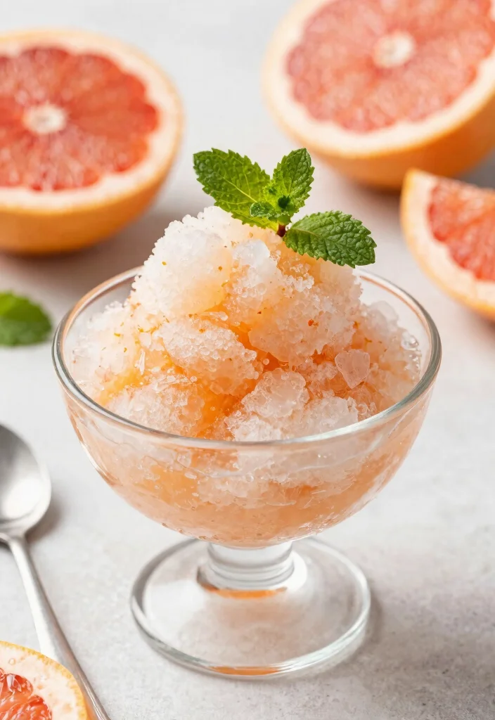 10 Grapefruit Dessert Recipes with Bright Citrus Flavor 89 10 Grapefruit Dessert Recipes with Bright Citrus Flavor - 9. Grapefruit Granita 1