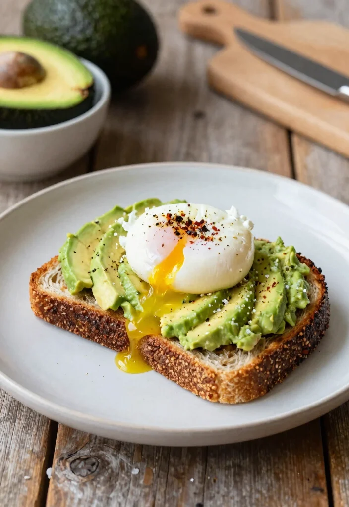 10 Healthy 5 Ingredient Recipes for Simple Clean Eating 1. Avocado Toast with Poached Egg 0