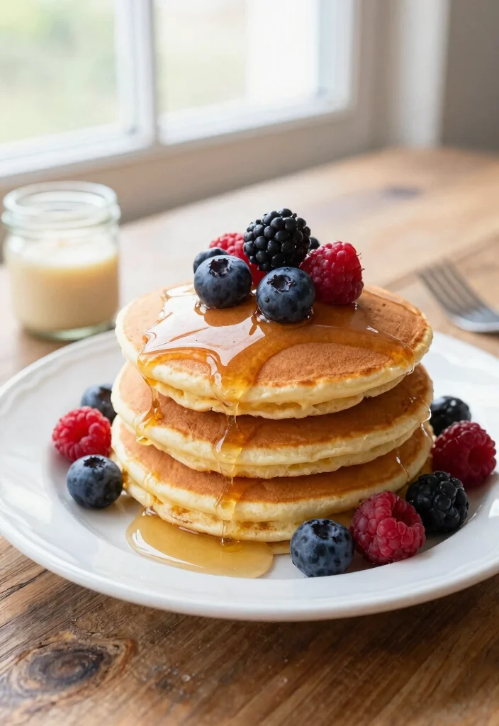 10 Healthy Sourdough Discard Recipes for Clean Baking - 1. Fluffy Sourdough Discard Pancakes 1