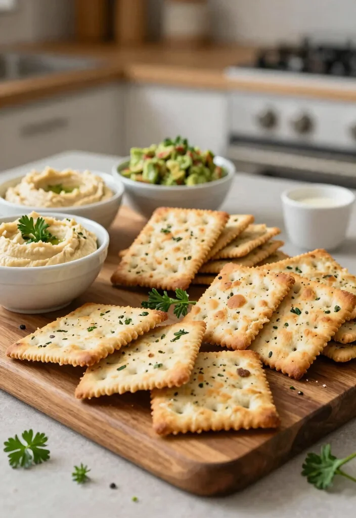 10 Healthy Sourdough Discard Recipes for Clean Baking - 2. Crunchy Sourdough Discard Crackers 1