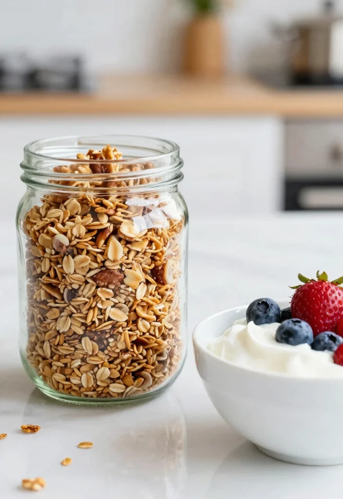 10 Healthy Sourdough Discard Recipes for Clean Baking - 7. Sourdough Discard Granola 1