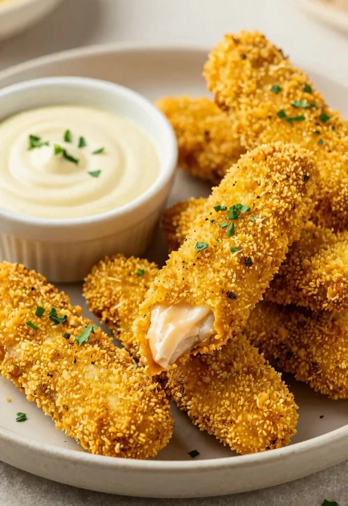 10 Keto Chicken Tender Recipes for Crispy Low Carb Meals - 5. Honey Mustard Keto Chicken Tenders 1
