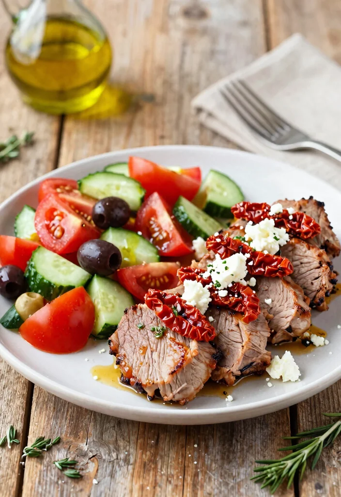 10 Keto Pork Loin Crockpot Recipes for Juicy Dinners - 9. Mediterranean Pork Loin 1