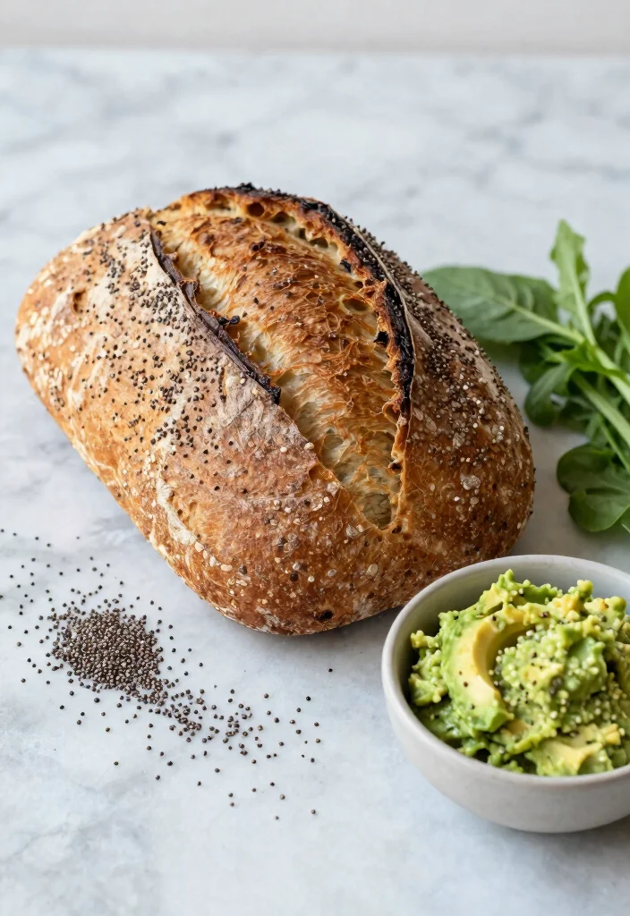 10 Keto Sandwich Bread Recipes for Low Carb Lunches - 7. Chia Seed Bread 1