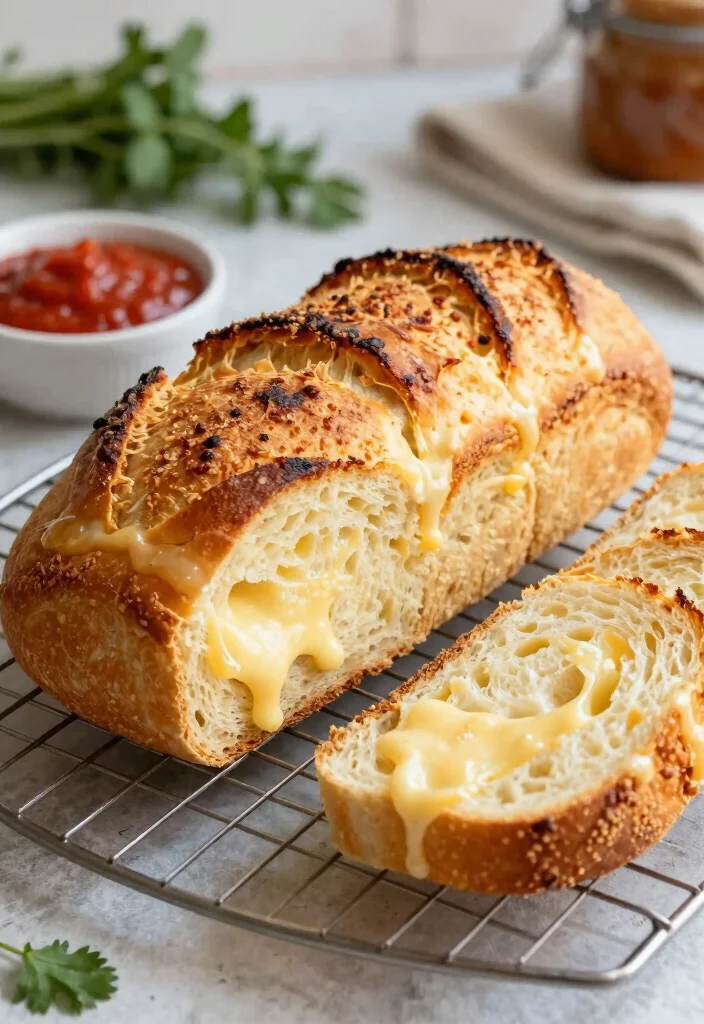 10 Keto Sandwich Bread Recipes for Low Carb Lunches - 8. Cheese Bread 1