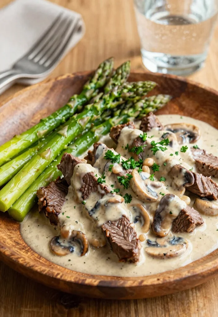 10 Keto Swiss Steak Recipes for Hearty Low Carb Meals - 2. Creamy Mushroom Keto Swiss Steak 1