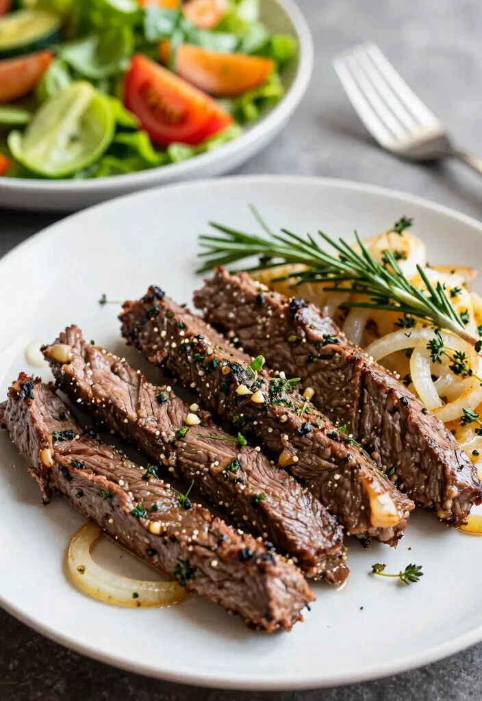 10 Keto Swiss Steak Recipes for Hearty Low Carb Meals - 4. Herbed Garlic Keto Swiss Steak 1