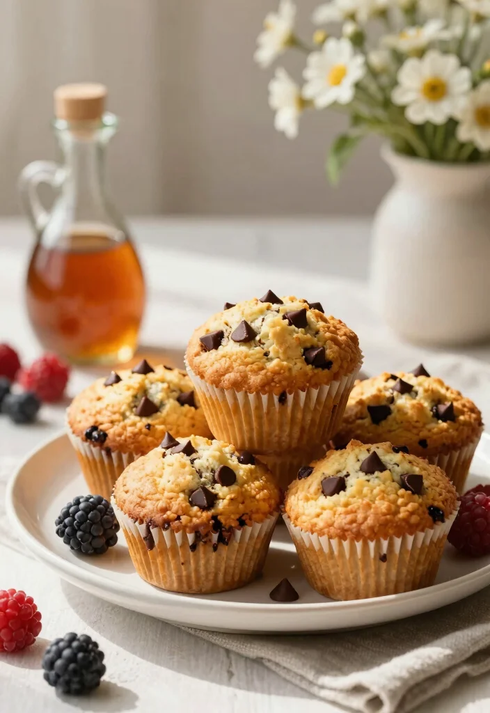10 Lentil Dessert Recipes for Unexpected Sweet Treats - 5. Lentil Chocolate Chip Muffins 1