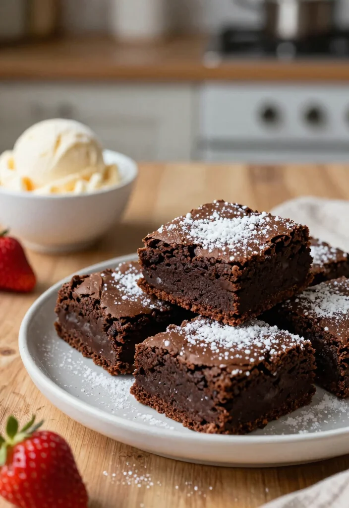 10 Low Carb Keto Air Fryer Dessert Recipes 1 10 Low Carb Keto Air Fryer Dessert Recipes - 1. Decadent Keto Brownies 1