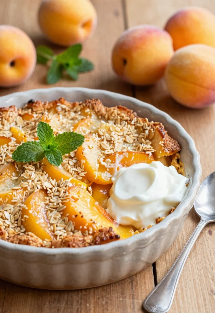 10 Nectarine Dessert Recipes for Juicy Seasonal Sweets 1 10 Nectarine Dessert Recipes for Juicy Seasonal Sweets 1. Nectarine Crisp 0