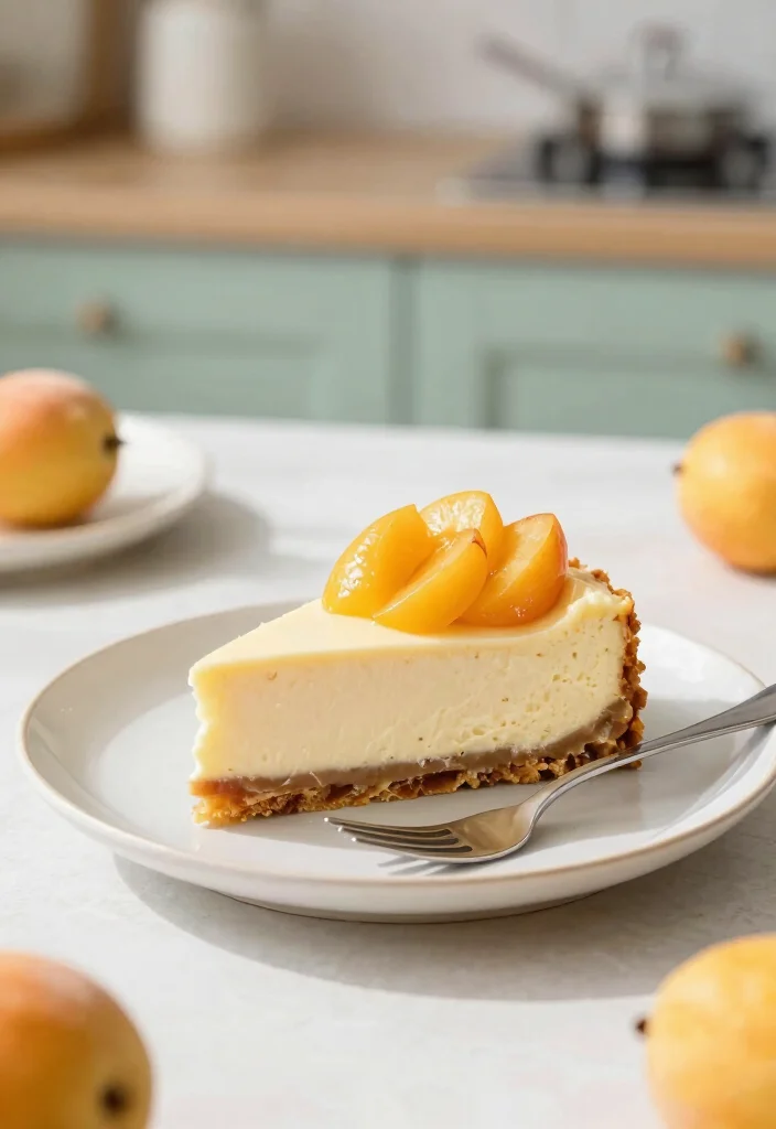 10 Nectarine Dessert Recipes for Juicy Seasonal Sweets 67 10 Nectarine Dessert Recipes for Juicy Seasonal Sweets 7. No Bake Nectarine Cheesecake 0