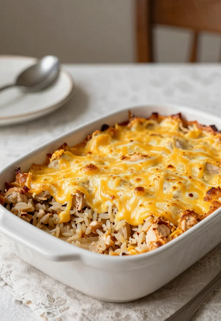 10 No Veggie Dinner Recipes for Simple Comfort Meals 100 10 No Veggie Dinner Recipes for Simple Comfort Meals - 10. Chicken and Rice Casserole 1