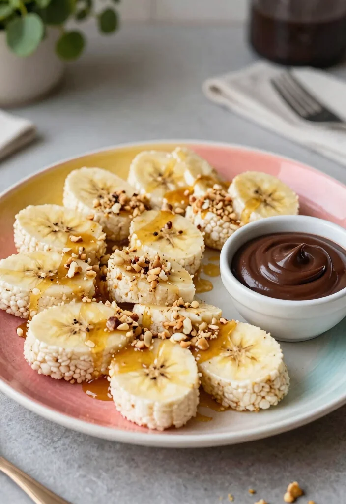 10 Rice Paper Dessert Recipes for Light Crispy Treats 6. Peanut Butter Banana Rice Paper Rolls 0