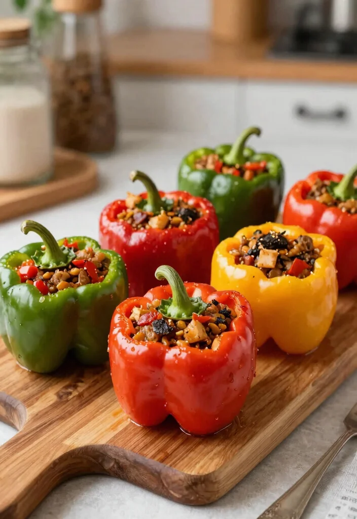 10 Vegan Impossible Meat Recipes for Comfort Food Classics 78 10 Vegan Impossible Meat Recipes for Comfort Food Classics - 8. Vegan Stuffed Peppers 1