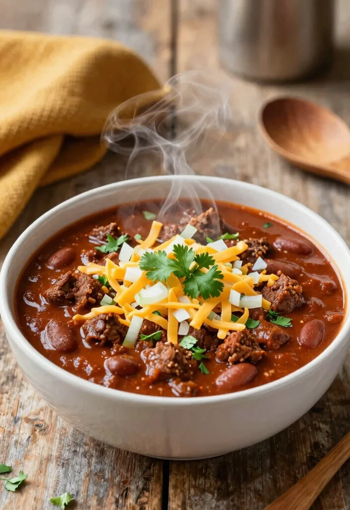 10 Vintage Dinner Recipes Inspired by Classic Home Cooking 9. Classic Chili 0