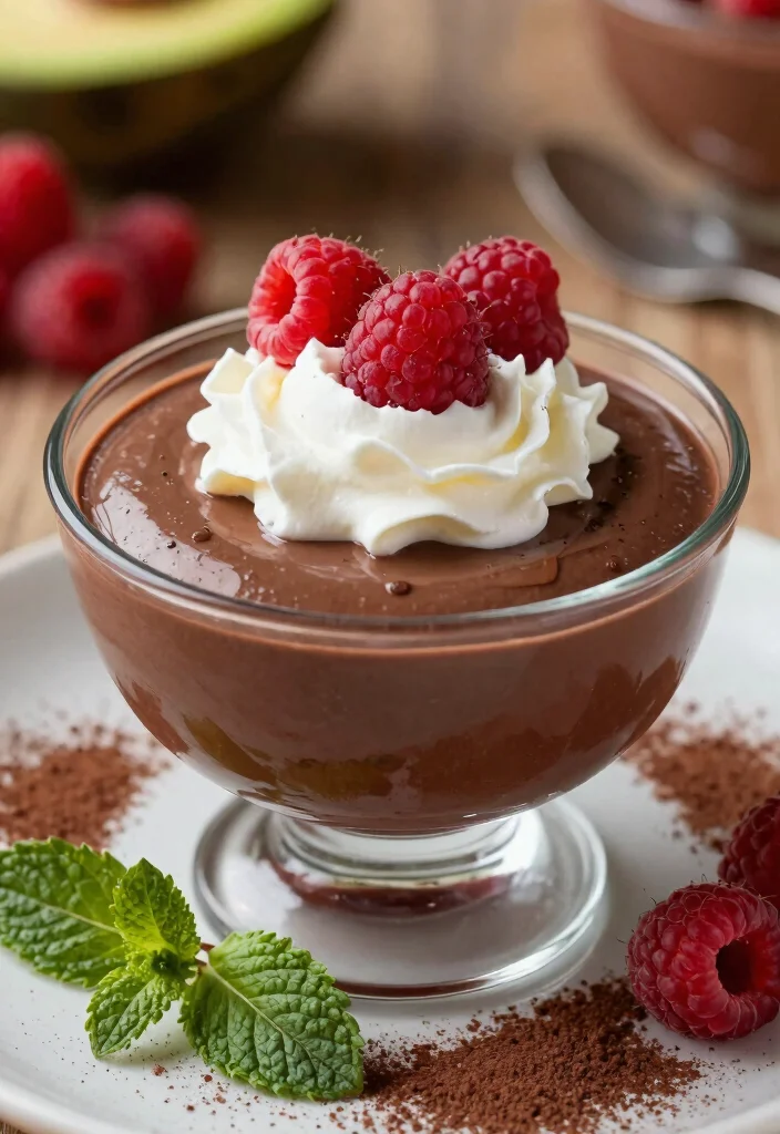 12 Aesthetic Dessert Recipes That Look as Good as They Taste - 2. Avocado Chocolate Mousse 1