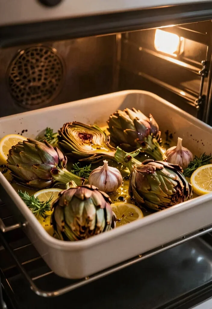 12 Artichoke Dinner Recipes for Rich Savory Dishes 1 12 Artichoke Dinner Recipes for Rich Savory Dishes - 1. Lemon Garlic Roasted Artichokes 1
