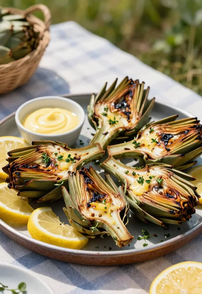 12 Artichoke Dinner Recipes for Rich Savory Dishes 122 12 Artichoke Dinner Recipes for Rich Savory Dishes - 12. Grilled Artichokes with Lemon Butter 1