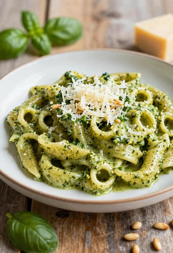 12 Basil Dinner Recipes for Fresh Aromatic Flavor 1 12 Basil Dinner Recipes for Fresh Aromatic Flavor - 1. Creamy Basil Pesto Pasta 1