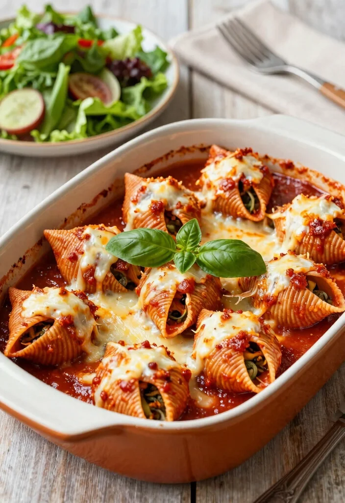 12 Basil Dinner Recipes for Fresh Aromatic Flavor 122 12 Basil Dinner Recipes for Fresh Aromatic Flavor - 12. Basil and Cheese Stuffed Shells 1