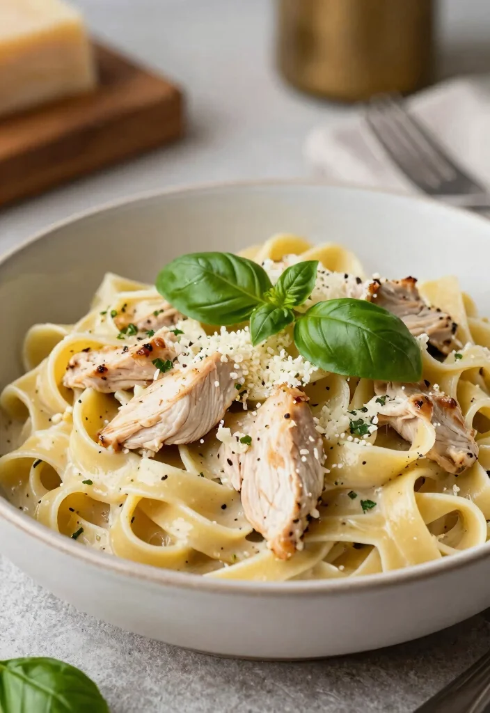 12 Basil Dinner Recipes for Fresh Aromatic Flavor 89 12 Basil Dinner Recipes for Fresh Aromatic Flavor - 9. Basil Chicken Alfredo 1