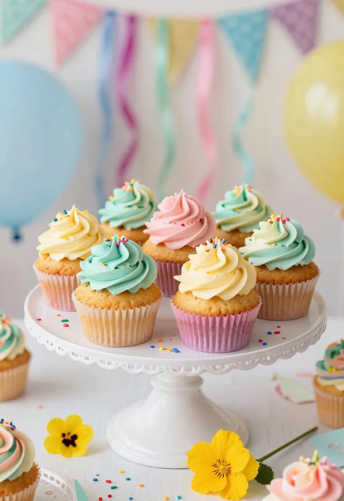 12 Birthday Dessert Recipes Perfect for Celebrating at Home 12 12 Birthday Dessert Recipes Perfect for Celebrating at Home 2. Vanilla Almond Cupcakes 0