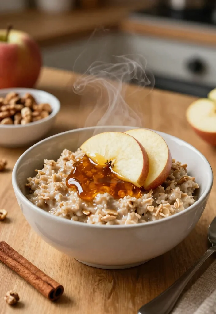 12 Cosy Dinner Recipes for Warm Comfort Nights 122 12 Cosy Dinner Recipes for Warm Comfort Nights 12. Apple Cinnamon Oatmeal 0