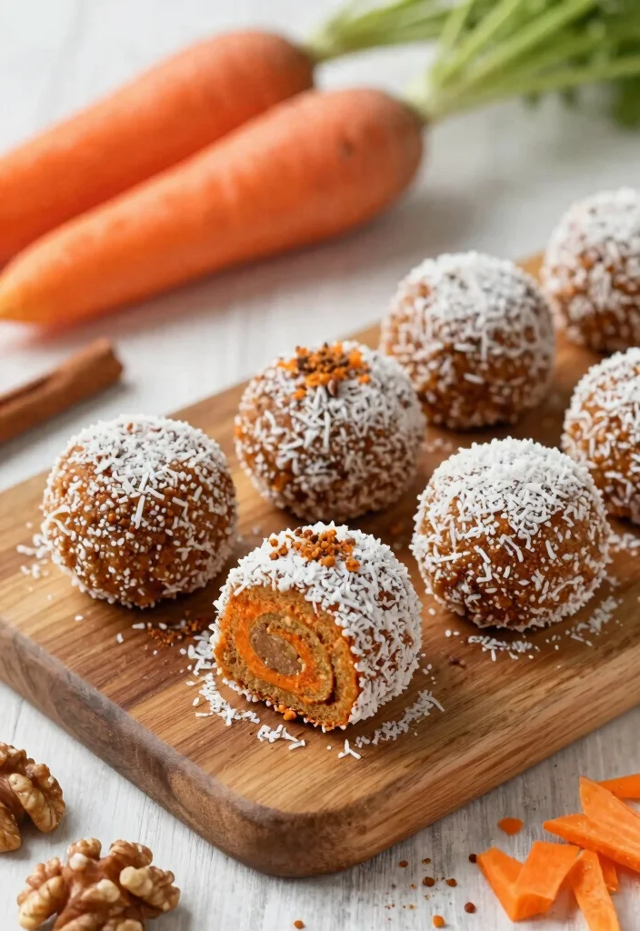 12 Creative Dessert Recipes for Unique Sweet Treat Ideas 111 12 Creative Dessert Recipes for Unique Sweet Treat Ideas 11. Spiced Carrot Cake Energy Bites 0