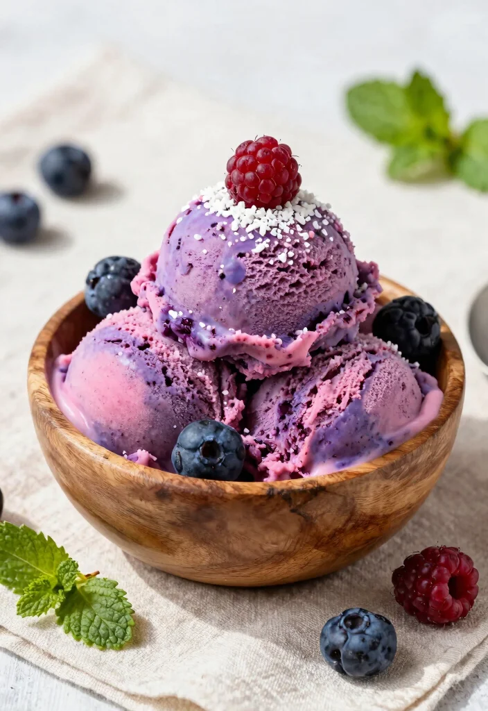 12 Creative Dessert Recipes for Unique Sweet Treat Ideas 34 12 Creative Dessert Recipes for Unique Sweet Treat Ideas 4. Berry Bliss Vegan Ice Cream 0