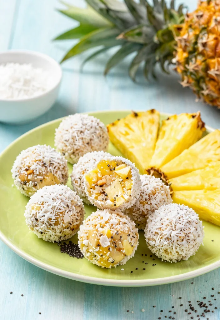 12 Creative Dessert Recipes for Unique Sweet Treat Ideas 89 12 Creative Dessert Recipes for Unique Sweet Treat Ideas 9. Pineapple Coconut Energy Bites 0