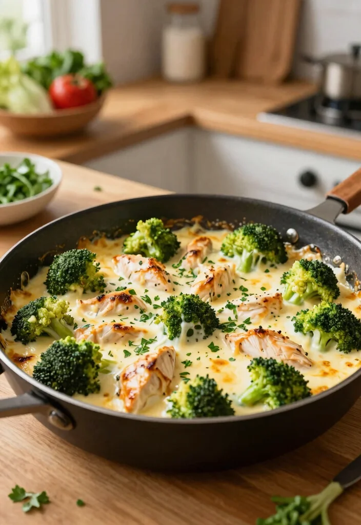 12 Easy Family Dinner Recipes Everyone Will Enjoy - 1. One-Pan Cheesy Chicken and Broccoli 1