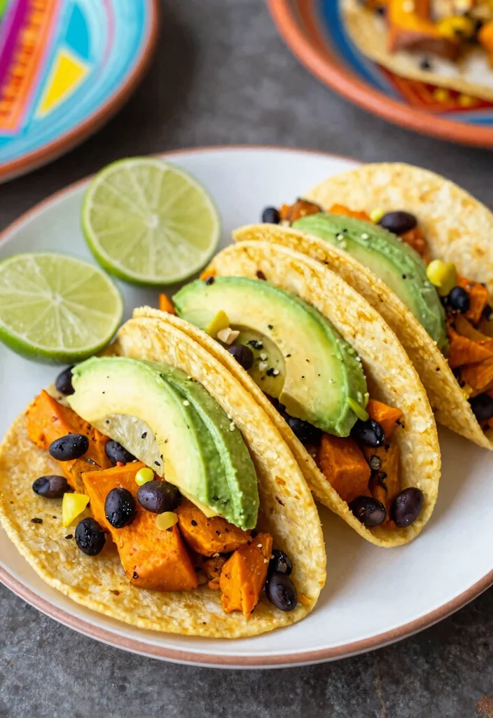12 Easy Family Dinner Recipes Everyone Will Enjoy - 11. Sweet Potato and Black Bean Tacos 1