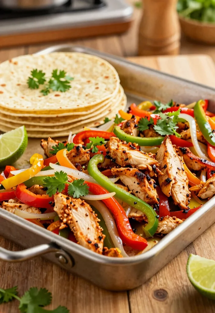 12 Easy Family Dinner Recipes Everyone Will Enjoy - 4. Sheet Pan Fajitas 1