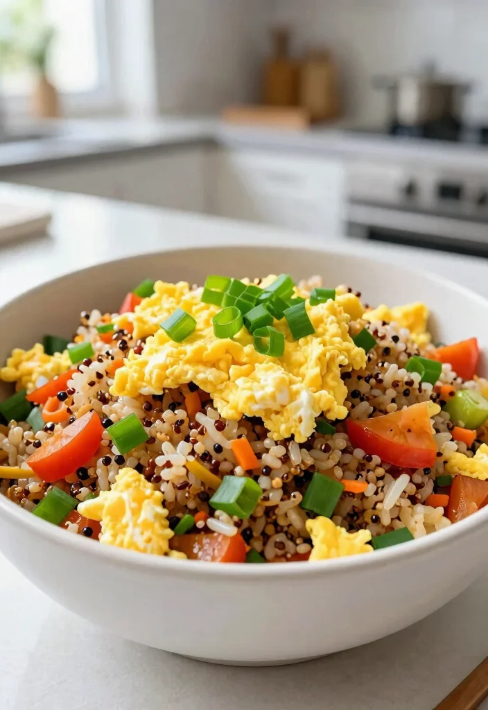 12 Easy Family Dinner Recipes Everyone Will Enjoy - 8. Quinoa Fried Rice 1
