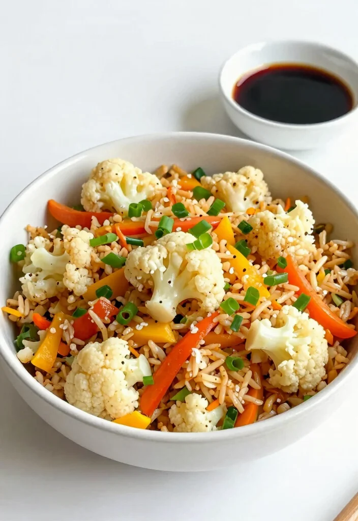 12 Eating Well Healthy Recipes for Balanced Living - 6. Cauliflower Fried Rice 1