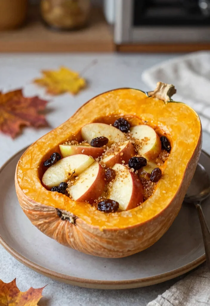 12 Healthy Acorn Squash Recipes for Cozy Nutritious Meals - 10. Acorn Squash and Apple Bake 1