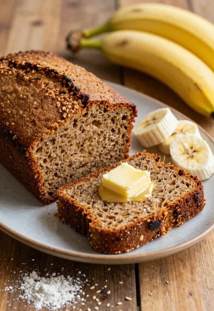 12 Healthy Bread Recipes for Wholesome Baking 12 12 Healthy Bread Recipes for Wholesome Baking - 2. Whole Wheat Banana Bread 1