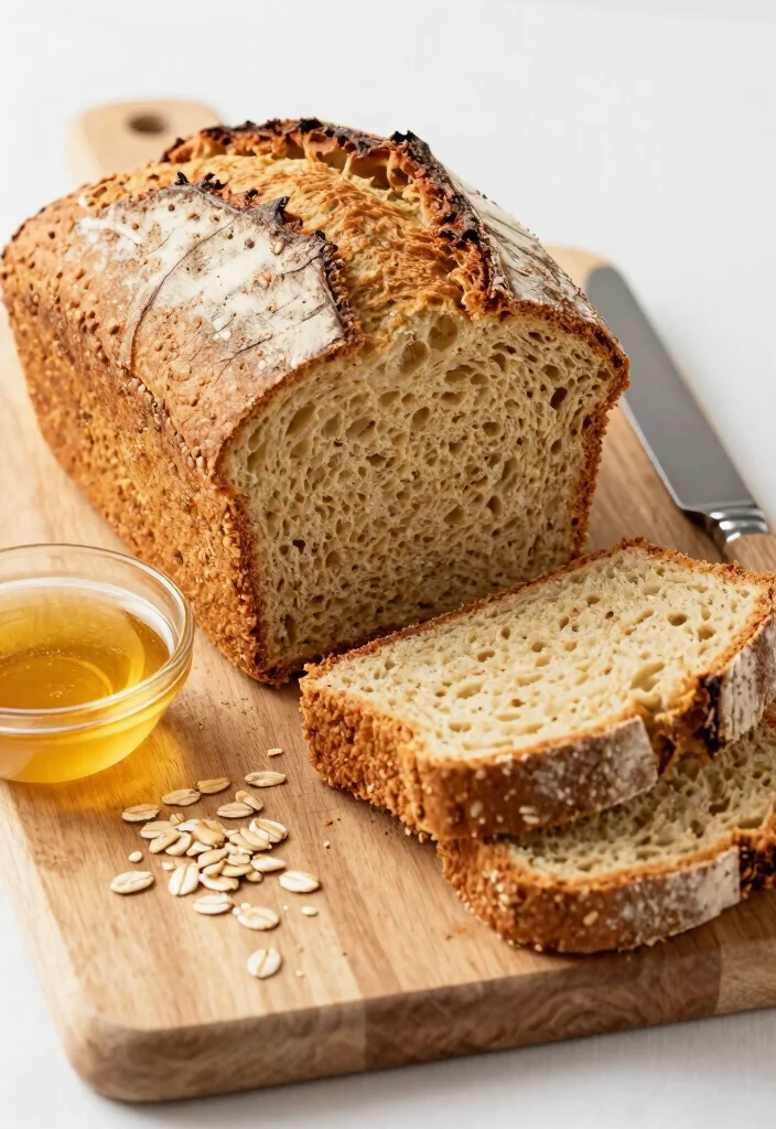 12 Healthy Bread Recipes for Wholesome Baking 45 12 Healthy Bread Recipes for Wholesome Baking - 5. Oatmeal Bread 1