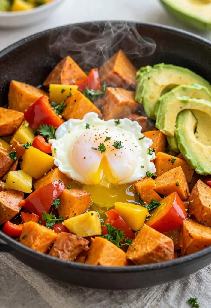 12 Healthy Egg Dinner Recipes for Protein Packed Nights 9. Egg and Sweet Potato Hash 0