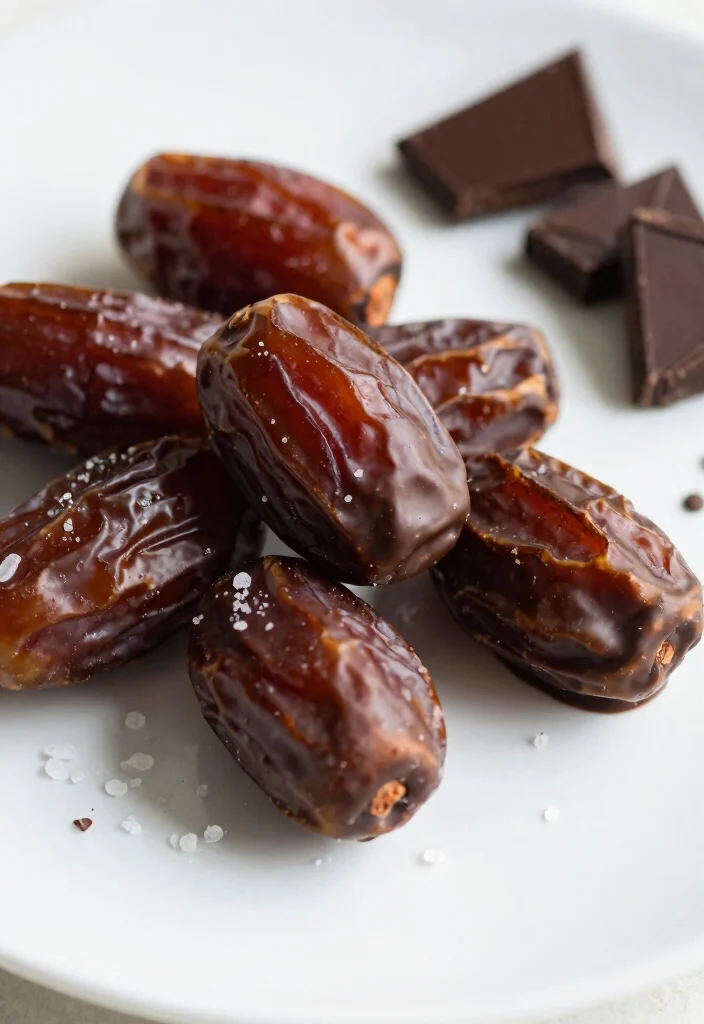 12 Healthy Medjool Date Recipes for Natural Sweet Snacks 1 12 Healthy Medjool Date Recipes for Natural Sweet Snacks - 1. Chocolate-Covered Medjool Dates 1