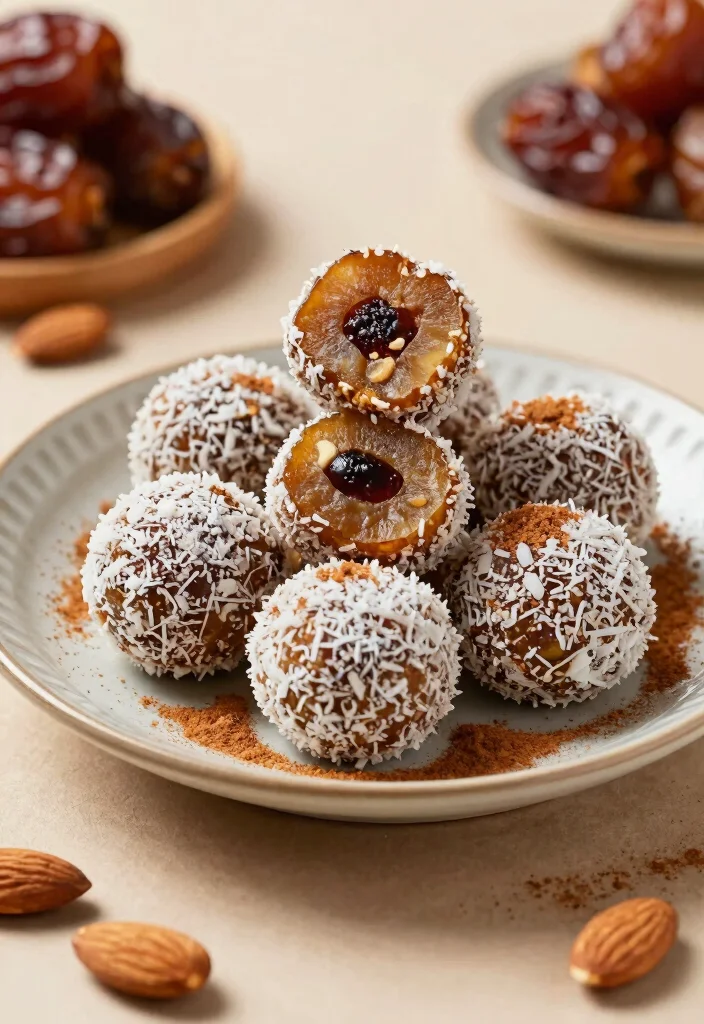 12 Healthy Medjool Date Recipes for Natural Sweet Snacks 122 12 Healthy Medjool Date Recipes for Natural Sweet Snacks - 12. Spiced Medjool Date Balls 1