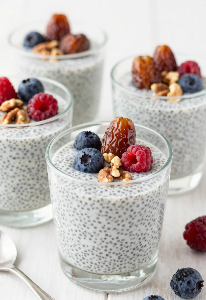 12 Healthy Medjool Date Recipes for Natural Sweet Snacks 78 12 Healthy Medjool Date Recipes for Natural Sweet Snacks - 8. Medjool Date Chia Seed Pudding 1