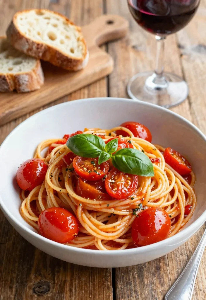 12 Homemade Dinner Recipes for Simple Everyday Cooking - 11. One-Pot Tomato Basil Pasta 1