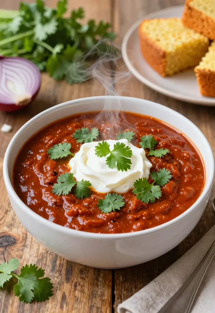 12 Homemade Dinner Recipes for Simple Everyday Cooking - 3. Spicy One-Pot Chili 1