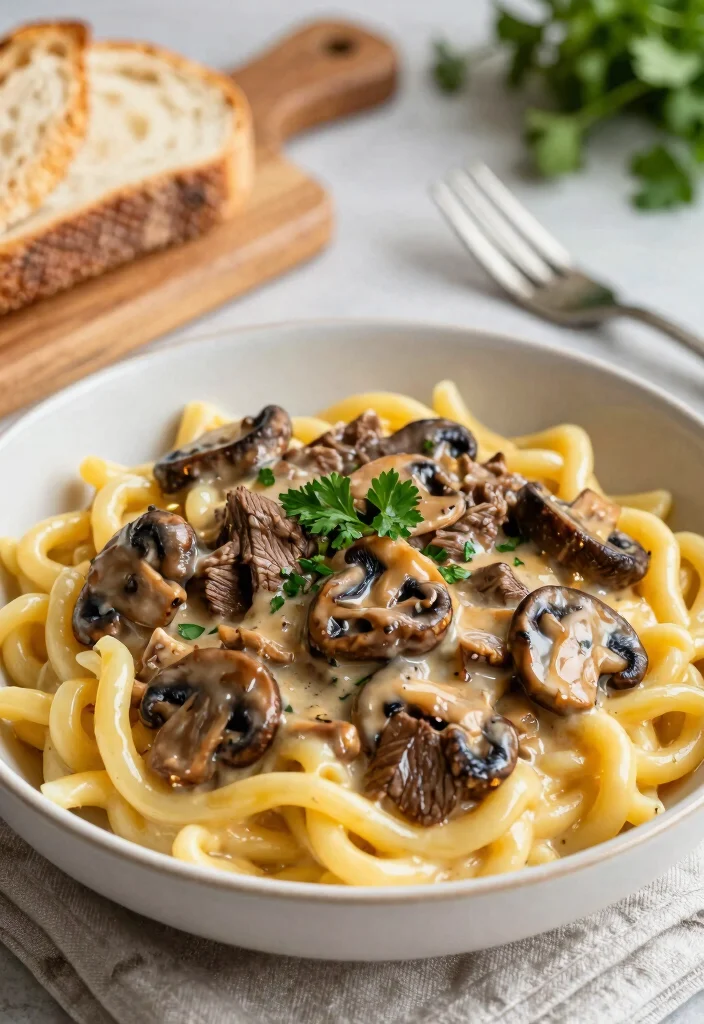 12 Homemade Dinner Recipes for Simple Everyday Cooking - 4. One-Pot Beef Stroganoff 1