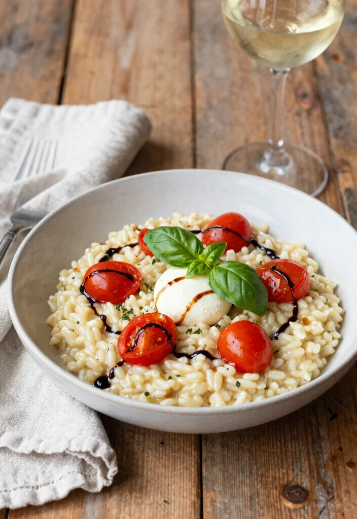 12 Homemade Dinner Recipes for Simple Everyday Cooking - 7. One-Pot Caprese Risotto 1