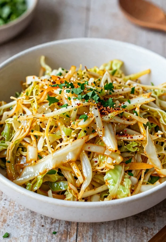 12 Low Calorie Healthy Indian Recipes for Everyday Meals - 7. Cabbage Stir-Fry 1