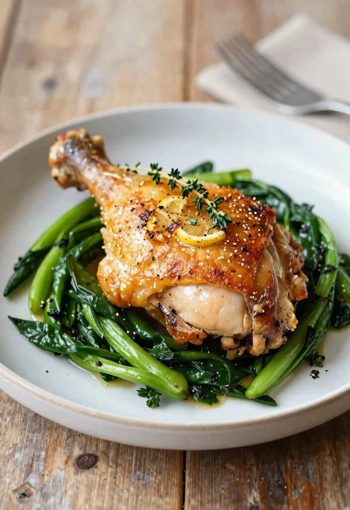 12 Low Carb Healthy Instant Pot Recipes for Busy Days - 5. Lemon Garlic Chicken Thighs 1