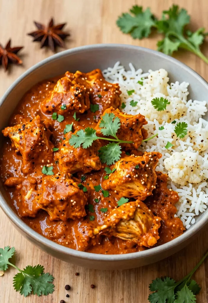 12 Low Carb Healthy Instant Pot Recipes for Busy Days - 7. Chicken Tikka Masala 1