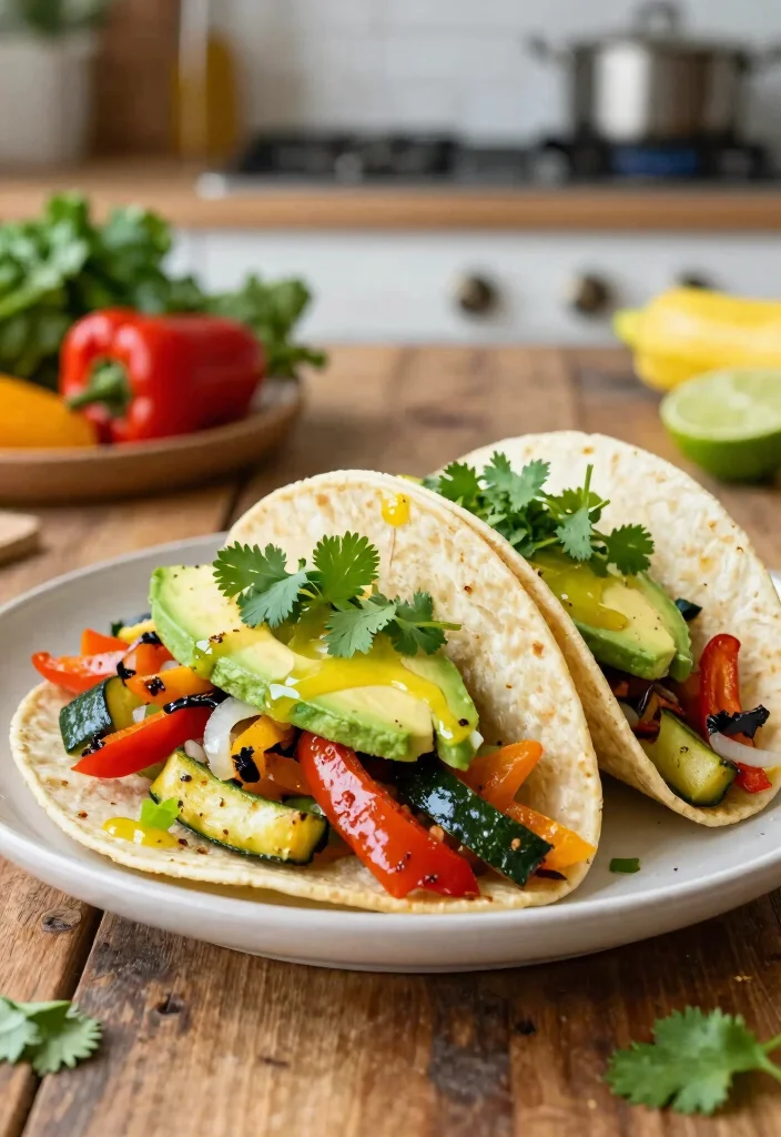 12 Main Dish Dinner Recipes for Easy Meal Planning - 3. Sheet Pan Veggie Tacos 1